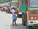 Demonetisation brings trucks to a halt; drivers 'virtually begging' for food