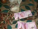 Rs 2000 notes recovered from terrorists in Kashmir