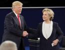 The high points in second Trump-Clinton face-off