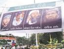 Bad company! Kejriwal shares space with Osama, Hafiz Saeed in posters in Surat