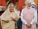 WATCH: Modi, Hasina asked to 'step down' and no one can stop laughing