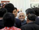 Hamid Ansari: 'Govt will manage standoff with China'