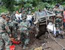 46 killed as 2 buses hit by massive landslide in Himachal