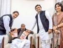 'Akhilesh, my son after all': Mulayam agrees to campaign for SP-Congress alliance