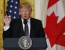 Trump vows to deal with N Korea 'very strongly'