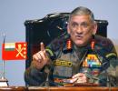 India must be prepared for two-front war: Army chief