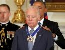 Obama surprises Biden with top honour