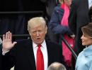 PIX: Trump takes oath as president; vows to keep America first