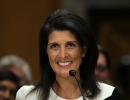 Nikki Haley confirmed as new US envoy to UN