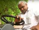 The pomegranate farmer who won Padma Shri