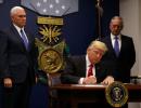 Trump orders to keep 'Islamic terrorists out of US'