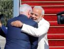 Modi begins 'groundbreaking' visit, Netanyahu says 'historic'