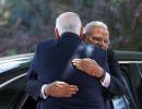 PHOTOS: On Day 2 of Modi's Israel visit it was all about the hugs!