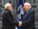 'I for I, India for Israel', says Modi after meeting Rivlin