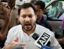 Tejashwi surfaces after a month, explains his absence