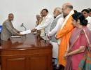 'Hope I'll be able to do justice': Naidu files nomination for vice president