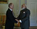 Putin gets emotional as Modi strikes a personal chord