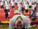 From mountains to seas, India celebrates Yoga Day