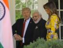 PHOTOS: Trump, Melania welcome Modi at White House