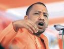 Yogi Adityanath drives BJP Hindutva campaign in eastern UP