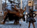 When Fearless Girl' stared down Wall Street's 'angry bull'