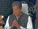 After drubbing in U'khand polls, Harish Rawat resigns