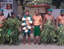 TN farmers bring skulls to Delhi to focus on drought havoc