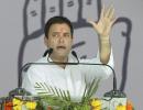 Gujarat: Rahul sounds poll bugle; calls Modi pro-rich