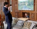 PHOTOS: Justin Trudeau's son joining him at work is oh-so-cute!