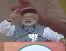 Congress is like termites, wipe them out: Modi to Himachal voters