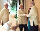 Modi briefly meets Trump, world leaders at ASEAN gala dinner