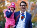 Is it a bird, is it a plane? It's 'super' Trudeau!