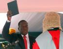 Zimbabwe's 'Crocodile' Mnangagwa sworn in as new president