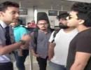 Aditya Narayan threatens official at Raipur airport