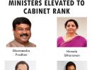 Team Modi reshuffle: 4 ministers promoted to Cabinet rank