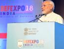 At Defence Expo, PM slams laziness, incompetence, hidden motives