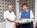 Pinarayi and Gadkari link up on development