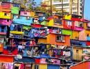 Painting Mumbai red, blue, yellow... Slums get a colourful face-lift