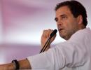 Rahul attacks Modi over FIR against celebrities