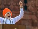 In last I-day speech of term, Modi hails India's rise under his govt