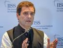 RSS like Muslim Brotherhood, says Rahul in UK; BJP hits back