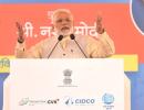 Govt transforming aviation sector: PM at foundation stone event for Navi Mumbai airport