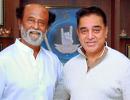 Rajini, Kamal hint at joining hands for TN's welfare