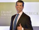 Trump Jr not planning an India venture, but is open to one