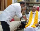 Rajinikanth meets Karunanidhi