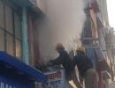 Shops, bus torched in fresh Kasganj violence; 49 held