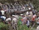 48 killed as overloaded bus falls into gorge in Uttarakhand