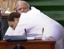 'Pappu becomes Munnabhai': Twitter buzzes over Rahul's hug