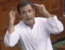 Rahul launches 'jumla strike' on BJP during no-trust motion debate