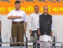 RSS: 'Pranab has demolished Congress propaganda'